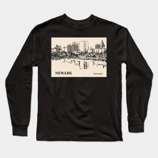 Newark - New Jersey Long Sleeve T-Shirt